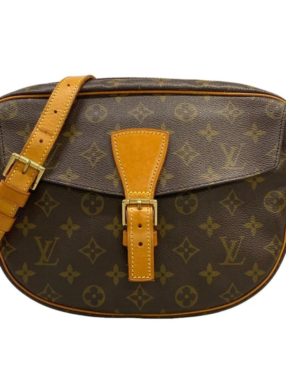 LOUIS VUITTON Jeune Fille M51226 Monogram TH0964 Shoulder Bag Monogram Canvas